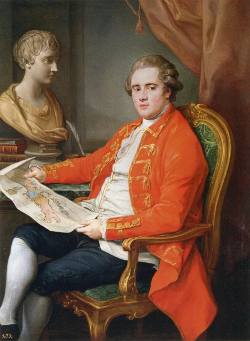 Ritratto di George Legge, Viscount Lewisham - Batoni Pompeo